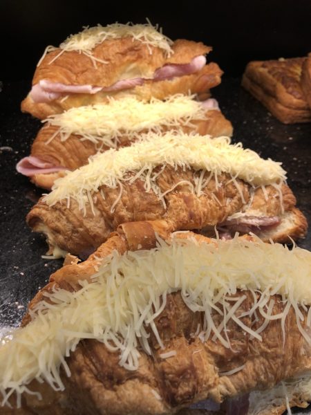 Le croissant au jambon